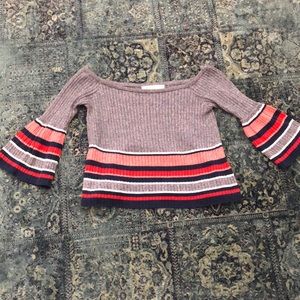 Lovers+Friends off the shoulder Sweater
